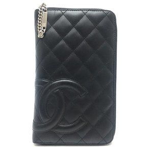 Chanel White/Black Quilted Leather Cambon Ligne Bowler Bag at 1stDibs